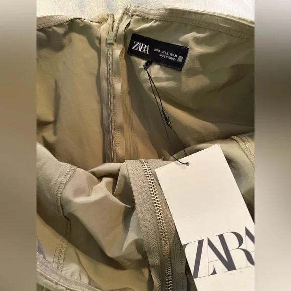 NWT Zara Elegant Strapless Jumpsuit - Picture 7 of 10